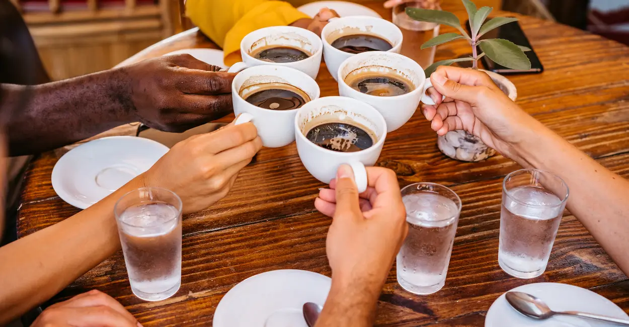 celebre o dia nacional do café